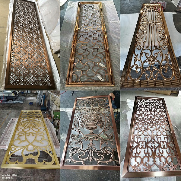 不銹鋼屏風款式匯總